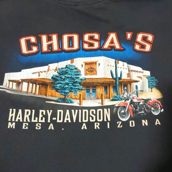 Chosa's Harley-Davidson Motorcycles Mesa, Arizona T-Shirt 3XL - Picture 1 of 4